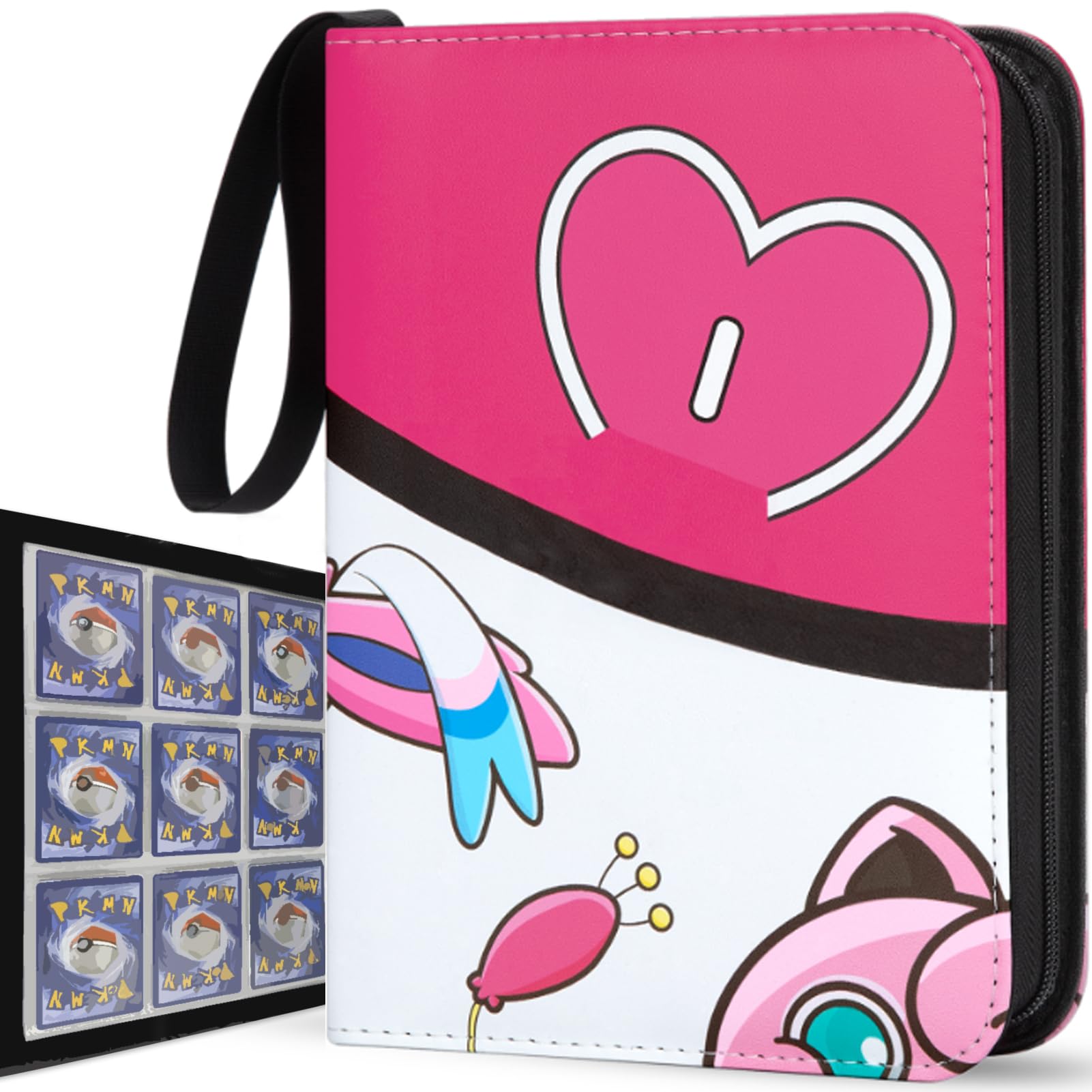 Card Binder 720 Pockets, 9-Pocket Card Holder Album with 40
